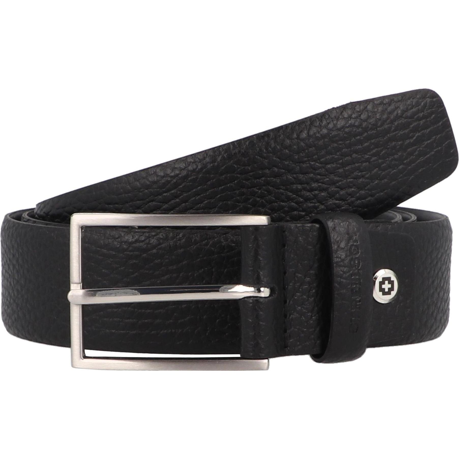 Strellson, Herren, Gürtel, Gürtel Leder, Schwarz, (110)