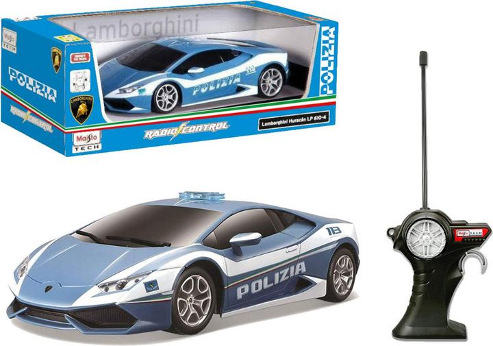 Produktbild Bburago Lamborghini Huracan Polizia Radiocomandata - 1:24