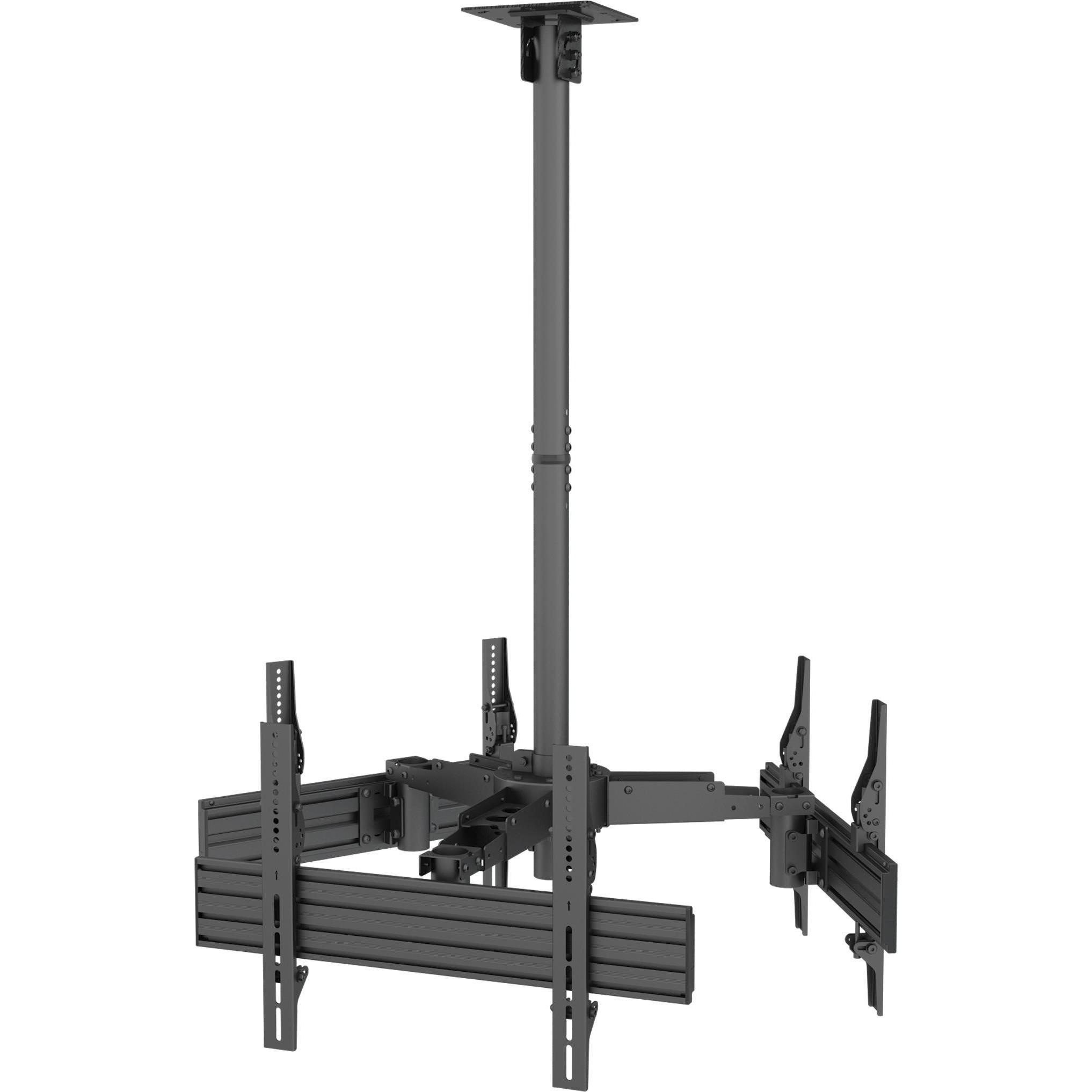 equip Pro - Klammer - Kunststoff, Aluminium, Stahl - Schwarz - Bildschirmgrösse: 81.3-1, Zubehör Gaming Möbel, Schwarz