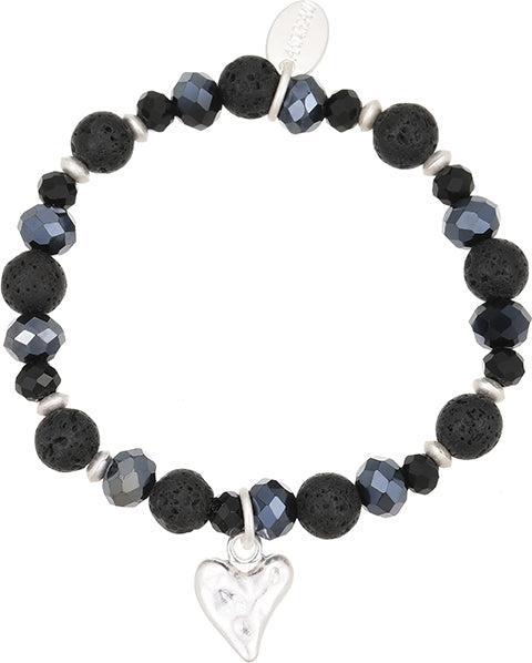 Immagine prodotto Andreani Bracciale (8 cm, Pietra lavica)