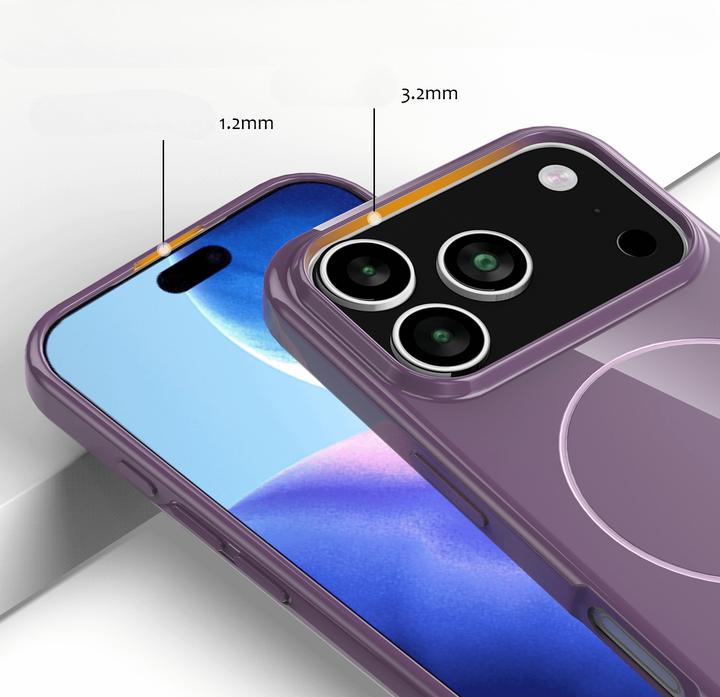 Actual product image Cover-Discount Unifarbenes Backcover mit MagSafe (Apple iPhone 17 Pro Max)