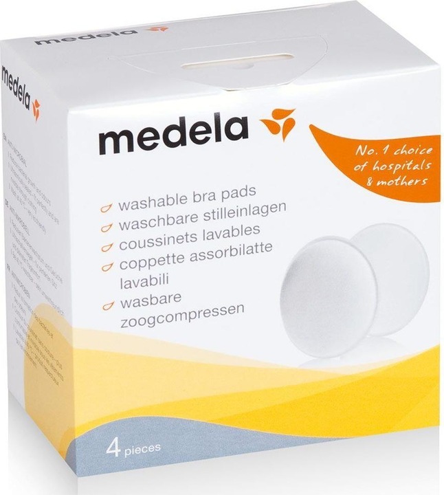 Actual product image Medela Washable nursing pads (4 x)