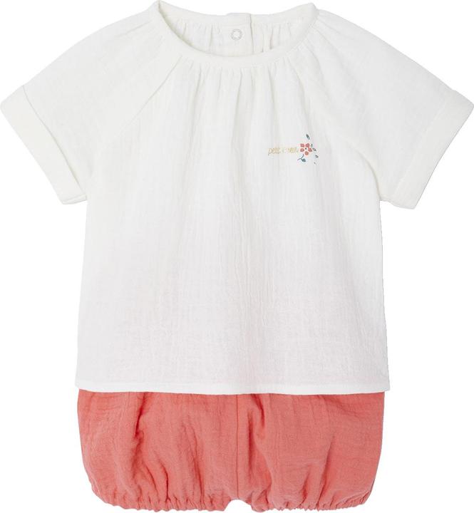 Immagine prodotto Vertbaudet 2er-Pack kurze Baby Schlafanzüge aus Musselin