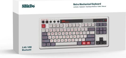Actual product image 8bitdo Mechanical Keyboard - N Ed. ISO (NORD) (DE)
