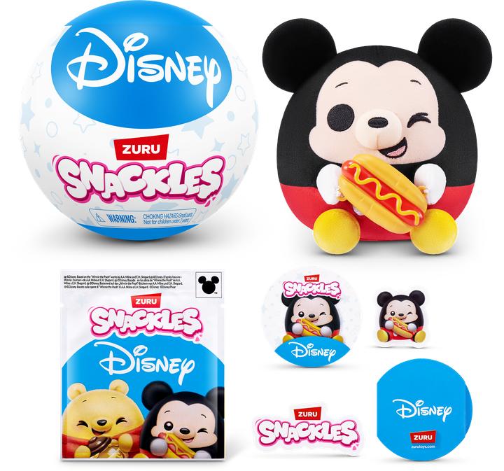 Produktbild Magni Plüsch Snackles Disney Serie 1 8fach sortiert