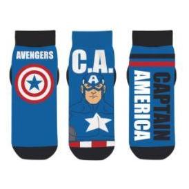 Nickelodeon, Unisex, Socken, Avengers Kids, Mehrfarbig, (3er Pack, 27 - 30)
