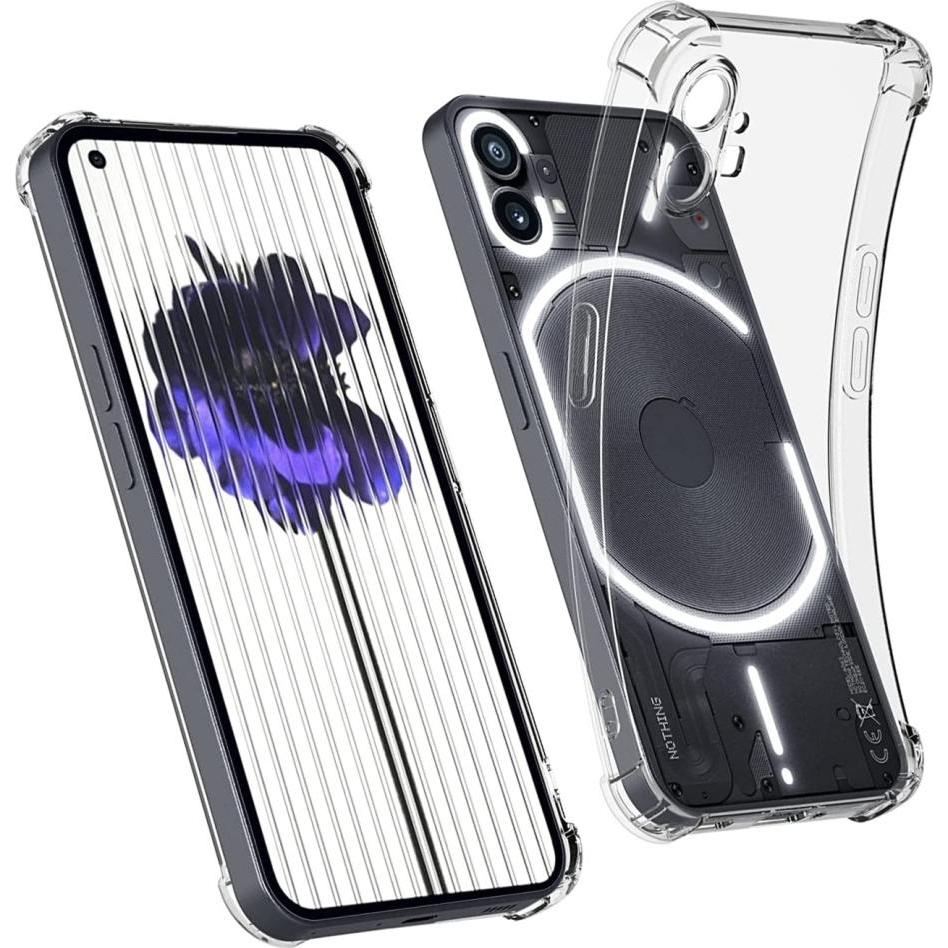 Screenguard Crystal Clear Case Bumper (Nothing Phone (1)), Smartphone Hülle, Transparent