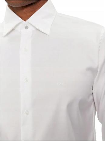 Produktbild Michael Kors 2PLY STRETCH TWILL SLIM FIT SHIRT WHITE MD0DS01032 100 40 42 (40, 42)