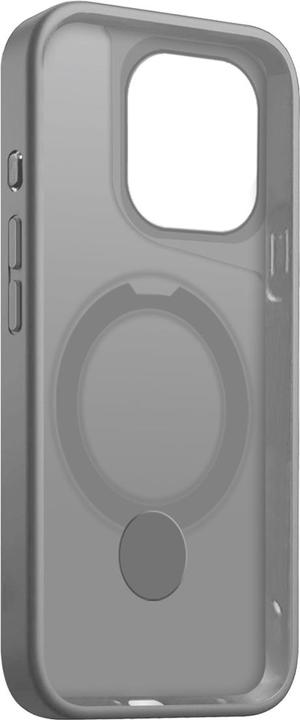 Actual product image Etteri Matt Mag Ring case for iPhone 15 Pro Max 6,7" grey (Apple iPhone 15 Pro Max)
