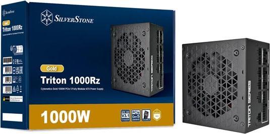 Produktbild Silverstone SST-TR1000R-GM - Triton 1000Rz Cybenetics Gold 1000W PCIe 5 Fully Modular ATX Power Supp (1000 W)