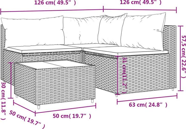 Produktbild vidaXL Lilly
