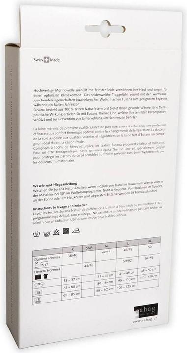 Immagine prodotto Eusana Scaldapranzo in velcro L nero (L)