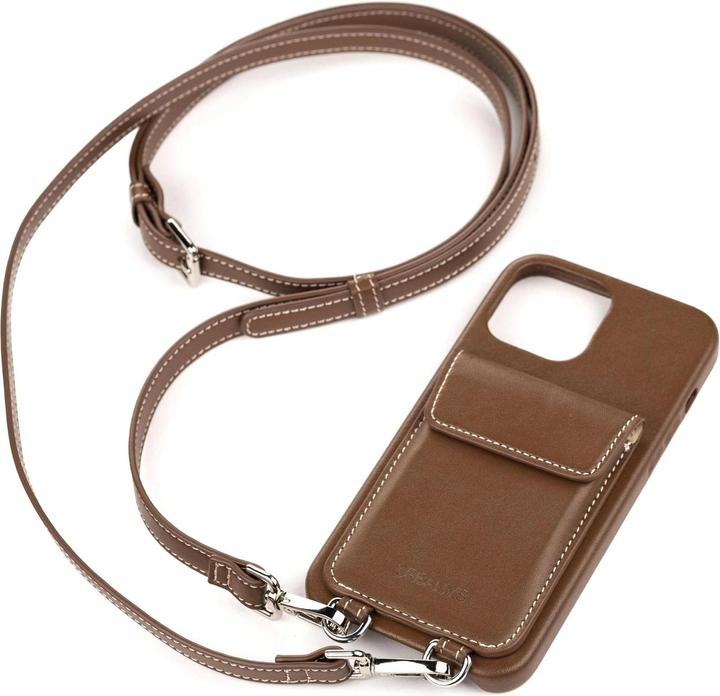 Immagine prodotto Urbany's Collana Custodia Catena a mano+ iPhone 15 Pro Max Espresso Martini