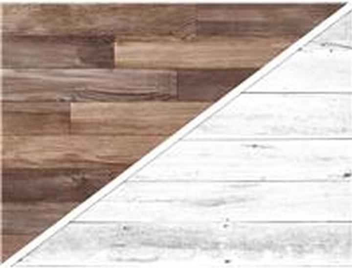 Actual product image V-Flat World Whitewash/Hickory Planks - XL (0087L) (76 cm)