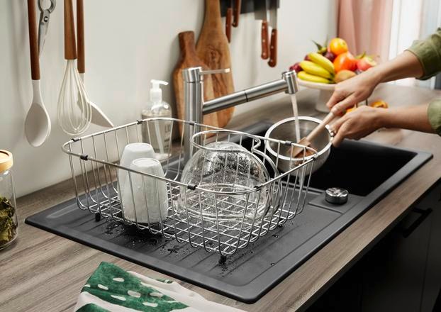 Image du produit Blanco Panier à vaisselle avec empileur d'assiettes