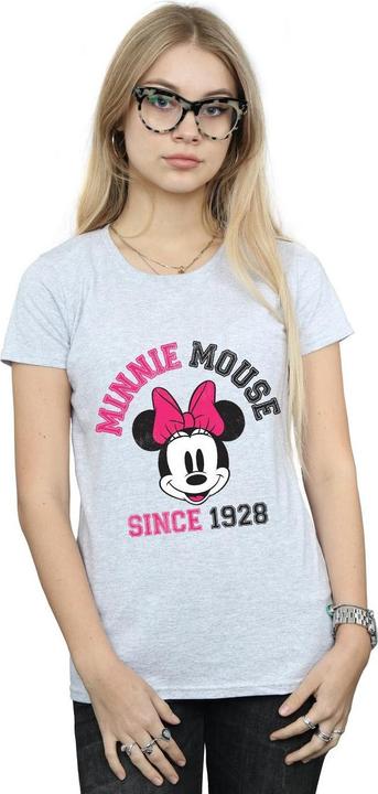 Actual product image Disney Womens/Ladies Mickey Mouse Since 1928 Cotton T-Shirt (M)