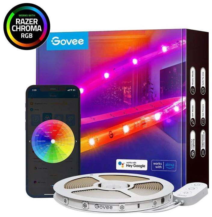 Image du produit Govee Lumière de bande LED RGBIC (RGBIC, 300 cm, Intérieur)