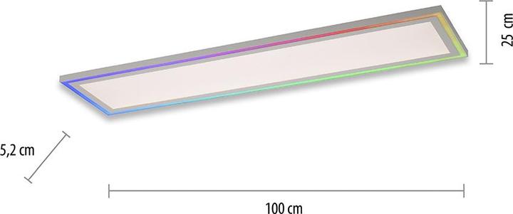 Produktbild Selltec LED Deckenleuchte Panel Digital (2300.33 lm)