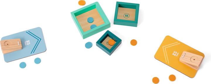 Actual product image BS Drewniana gra zręcznościowa Wyrzutnia żetonów