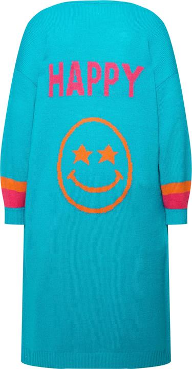 Actual product image Angel of Style Long cardigan with open front and smiley on the back (56)