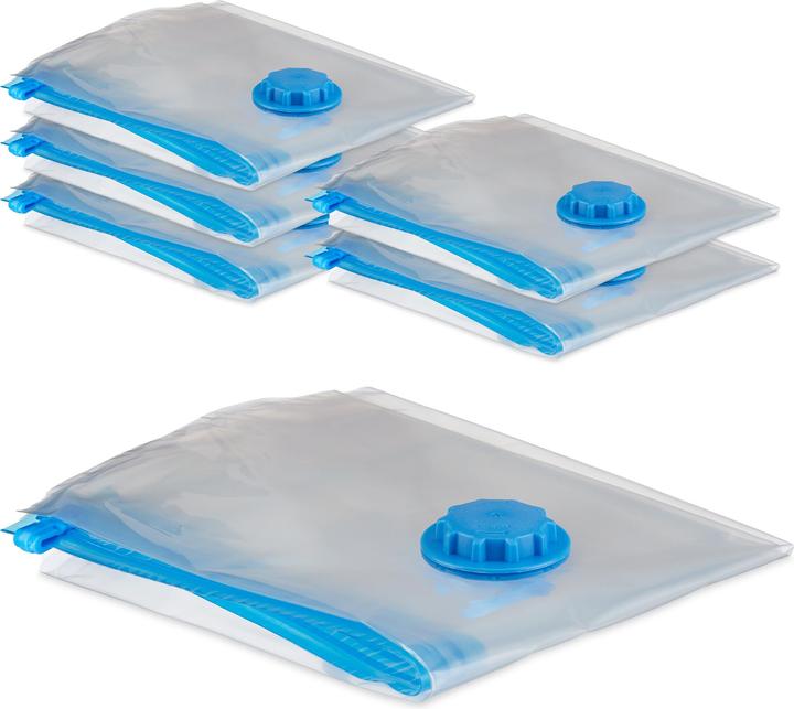 Image du produit Relaxdays 6x sacs sous vide