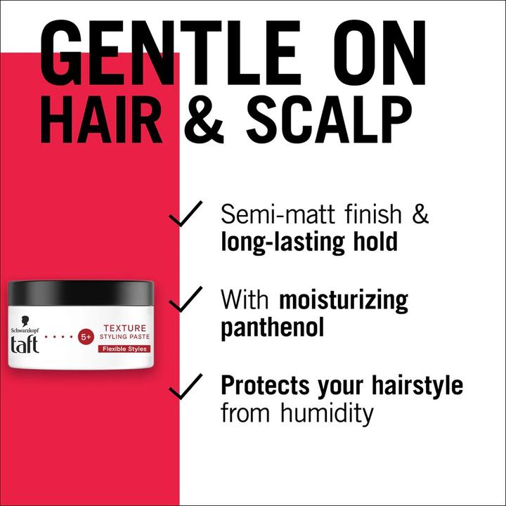 Produktbild Schwarzkopf Taft Texture Styling Paste 100Ml (Haarwachs, 100 ml)