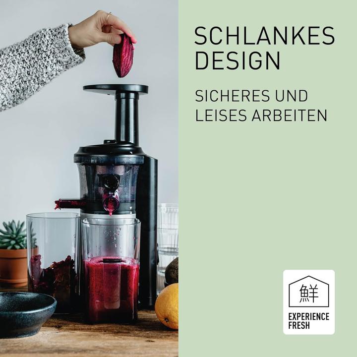 Produktbild Panasonic MJ-L500S Slow Juicer mit 2 Einsätzen