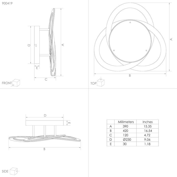 Produktbild EGLO Deckenleuchten (5500 lm, E27)