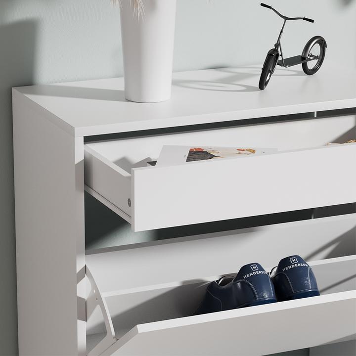 Produktbild Vicco Ivo mit 3 Fächern, 1 Schublade (90 x 30 x 181.50 cm)