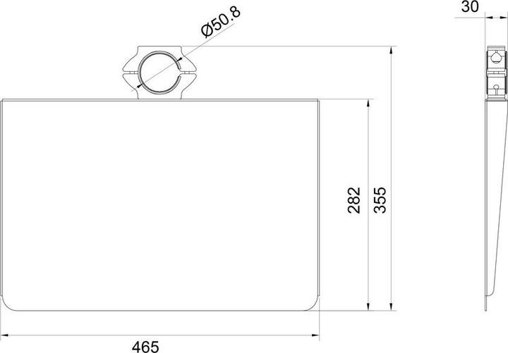Image du produit Multibrackets Support AV, métal, plastique pour système M Pro (Cadres support AV)