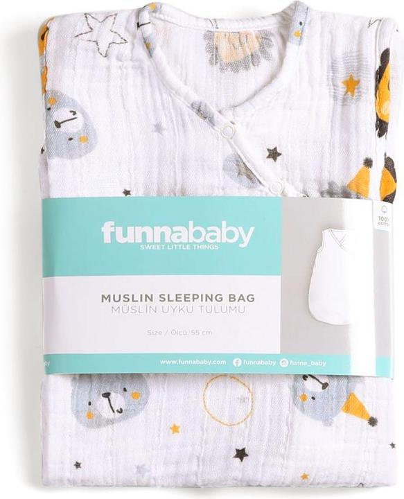 Produktbild Funnababy Schlafsack - Zirkus - Grau - 55 cm (55 cm)