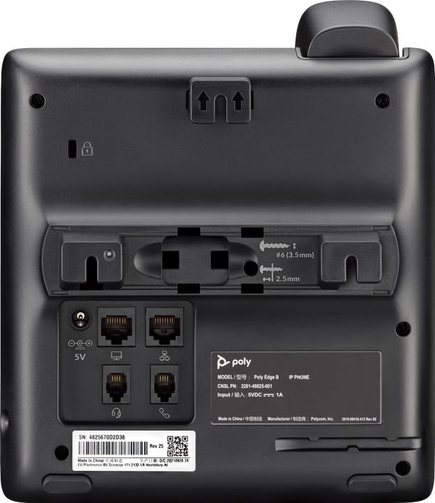 Actual product image HP Poly Edge IP PH PoE-e