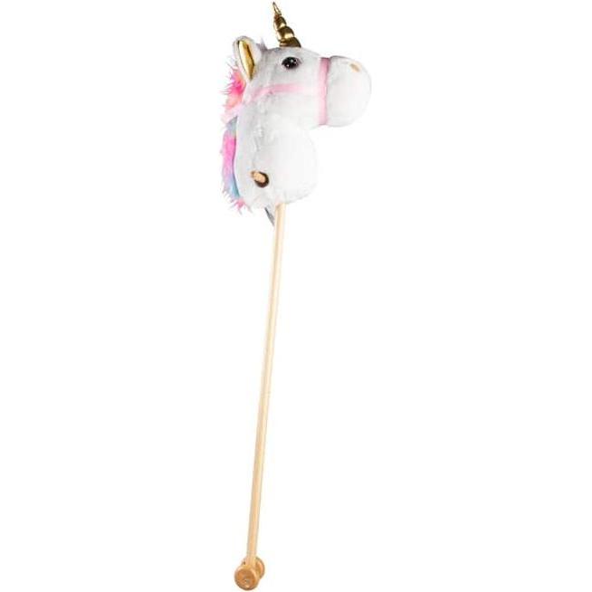 Besttoy Steckenpferd - Einhorn -weiss - ca. 100 cm