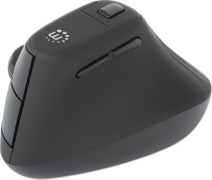 Actual product image Manhattan Vertical Ergonomic Wireless USB Mouse (Wireless)