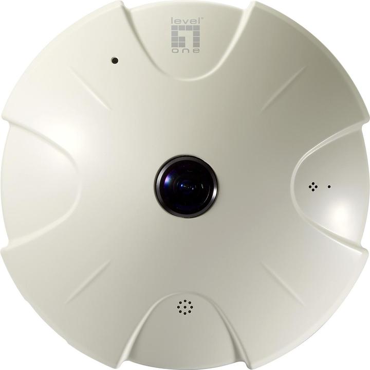 Actual product image LevelOne IP Dome Camera FCS-3091, LAN, PoE (1600 x 1200 pixels)
