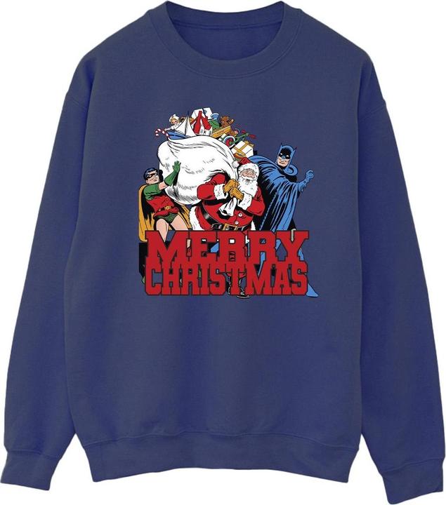 Produktbild Batman Frohe Weihnachten Comic Sweatshirt aus Baumwolle (S)