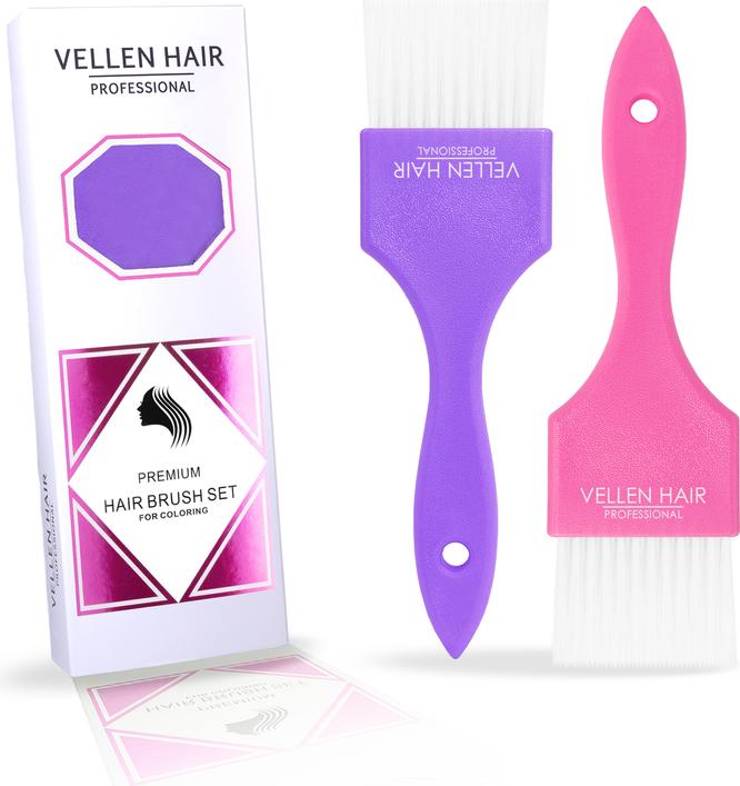 Produktbild Vellen Hair Färbepinsel Set 2er Pack