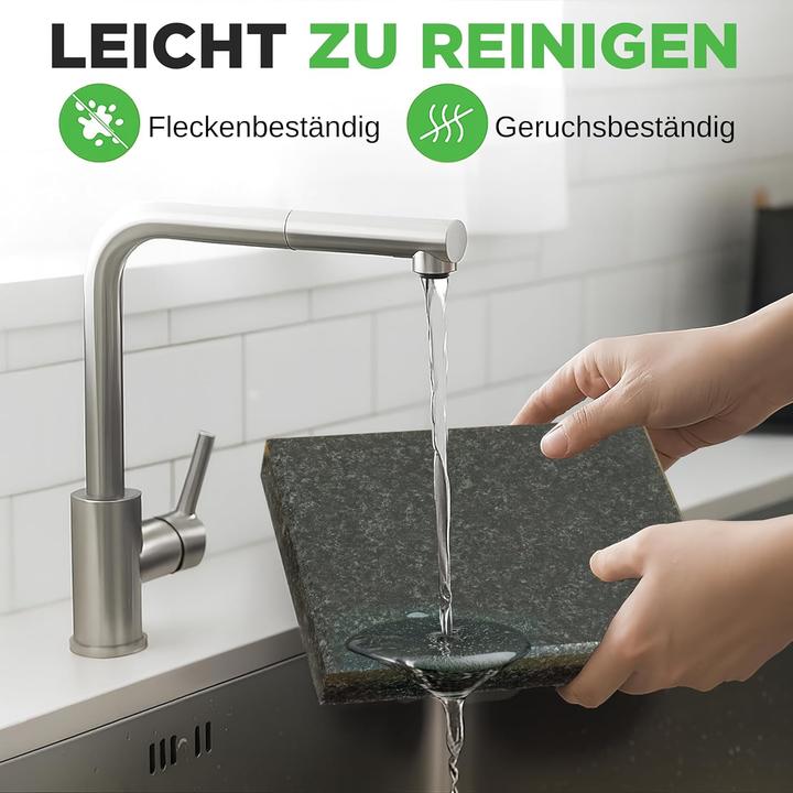 Produktbild Nutrichef Heisser Stein Tischgrill-Set mit Bambus & Keramik