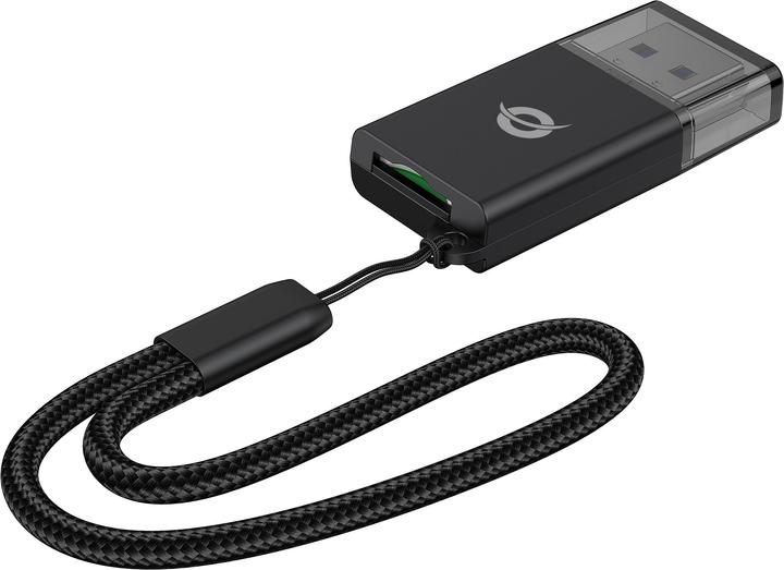 Produktbild Conceptronic Card Reader USB-A -> Micro SD/TF 3.0 schwarz (USB)