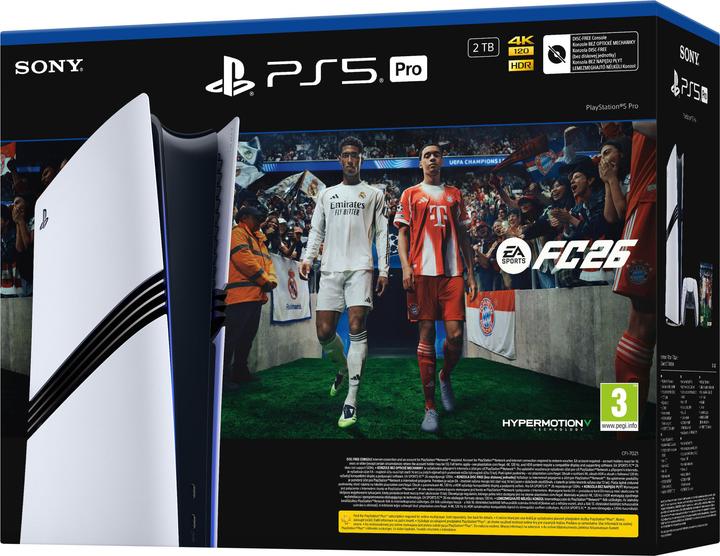 Actual product image Sony Playstation 5 Pro FC26 Bundle