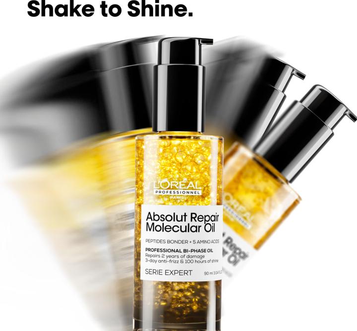 Actual product image L'Oréal Paris L'Oreal Professionnel Shampoo for Rebellious & Frizzy Hair Serie Expert (Liquid shampoo, 30 ml)
