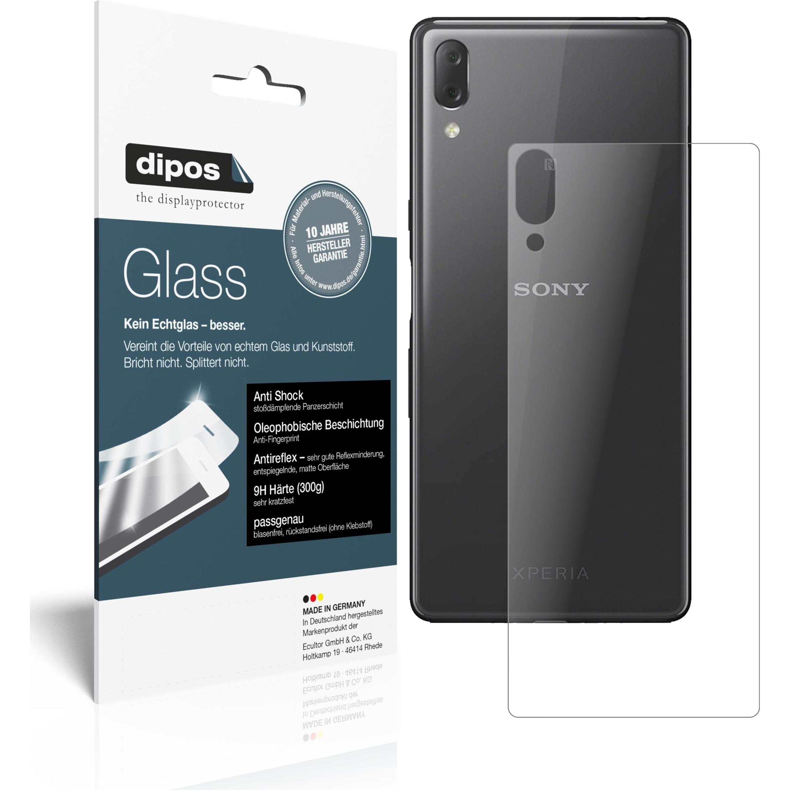 Thumbnail - Dipos Displayschutz Anti-Shock (2 Stück, Sony Xperia L3), Smartphone Schutzfolie, Transparent