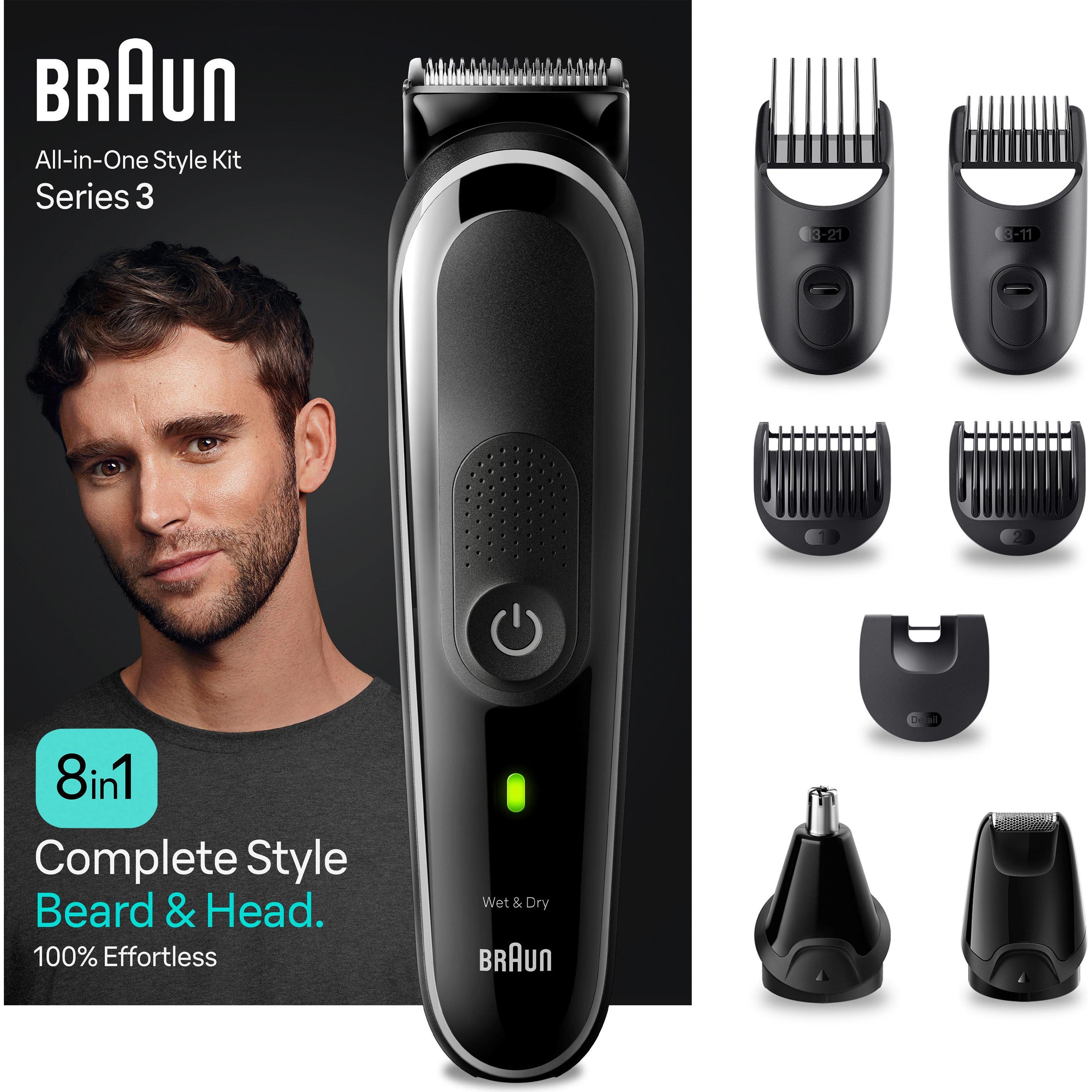 Braun, Trimmer + Haarschneider, All-In-One Styling Set MGK3440