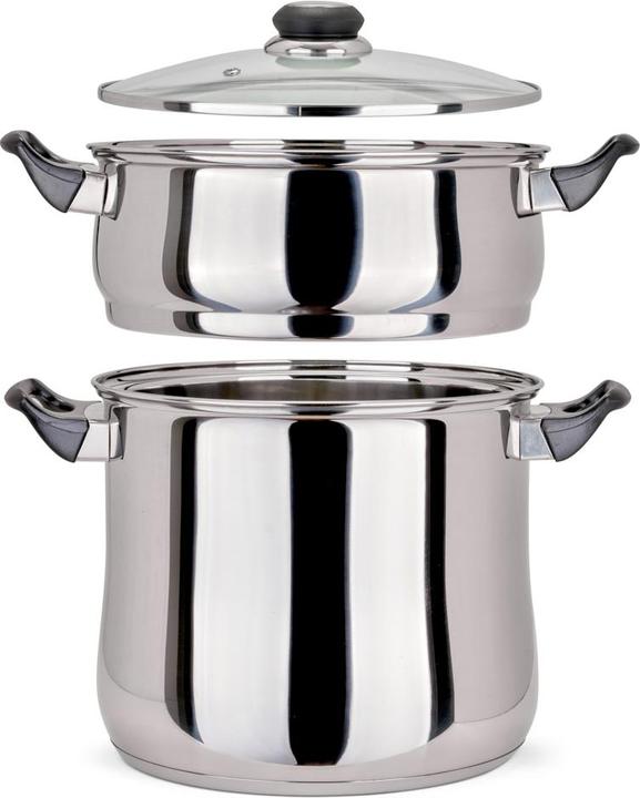 Produktbild Livoo Couscous-Topf (24 cm, Dampfkochtopf, Stahl)