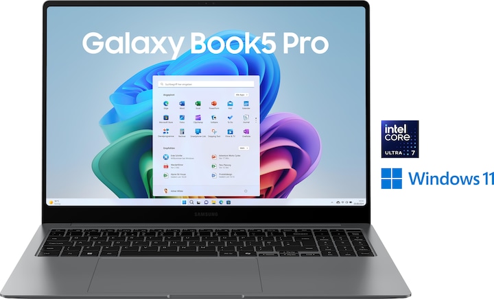 Productafbeelding Samsung Galaxy Book5 Pro (16", Intel Core Ultra 7 256V, 16 GB, 512 GB, NL)