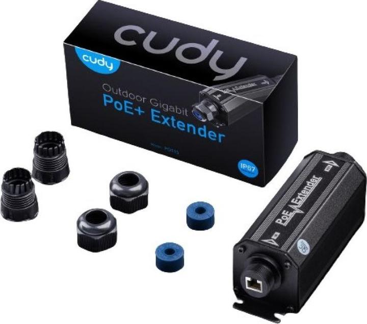 Actual product image Cudy PoE Extender (802.3af (PoE), 802.3at (PoE+), 25 W)