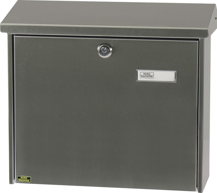 Actual product image Burg Wächter 4190 Stainless steel letter box COM