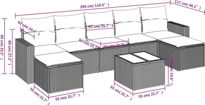 Produktbild vidaXL Jessie