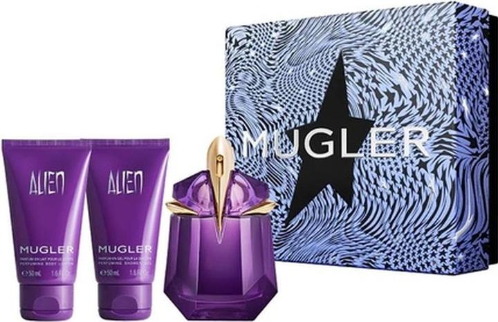 Thierry Mugler Alien Set Eau de Parfum 30ml Refillable + Body Lotion 50ml + Shower Gel 50ml (Perfume set)