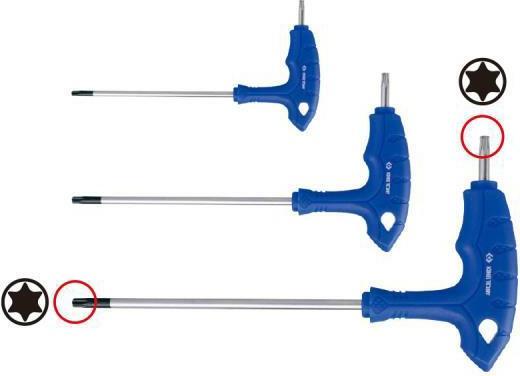 King Torx-Schlüssel mit Loch und Griff